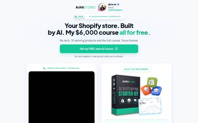 Aura Stores storefront