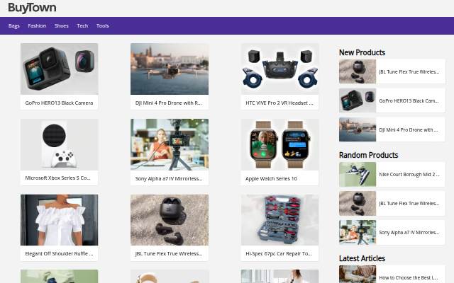 Shop Smarter with BuyTown storefront