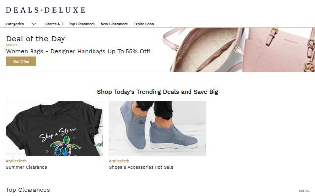 Escaparate de Grab Deluxe Deals on DealsDeluxe Club!