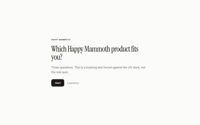 Happy Mammoth storefront