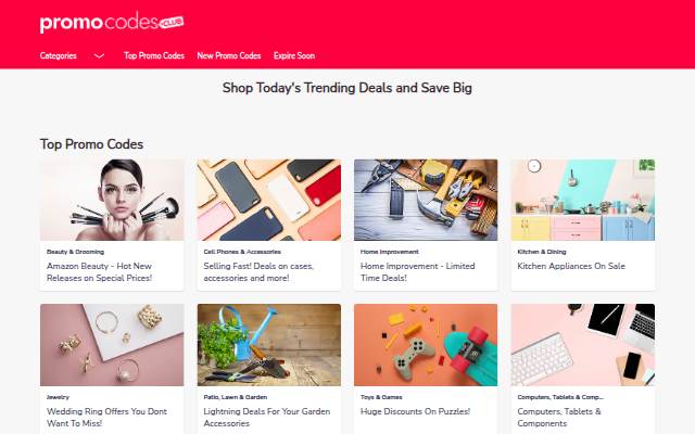 Grab Promo Codes and Get Incredible Discounts storefront