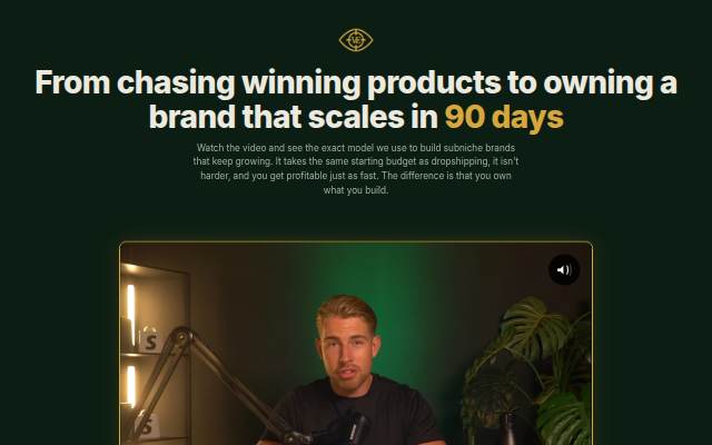 Visionary Ecom storefront