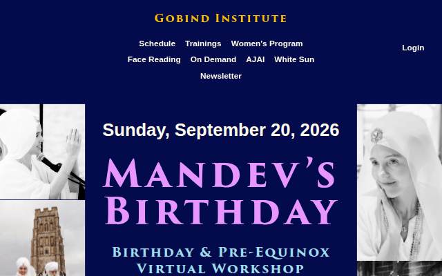 Gobind Institute storefront