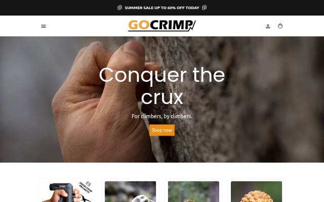 Go Crimp storefront