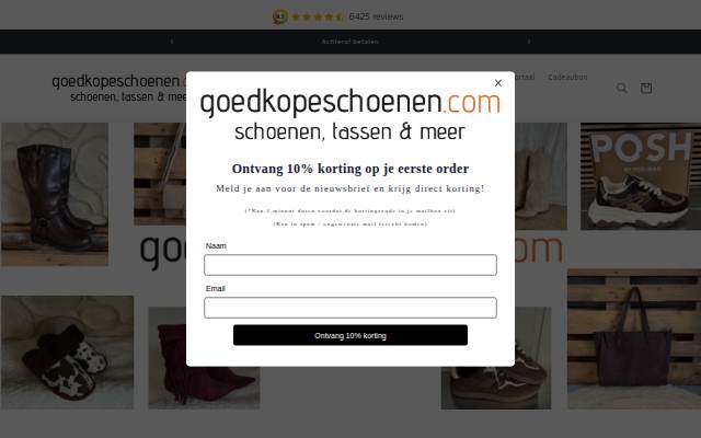 goedkopeschoenen.com storefront