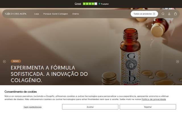Gold Collagen storefront