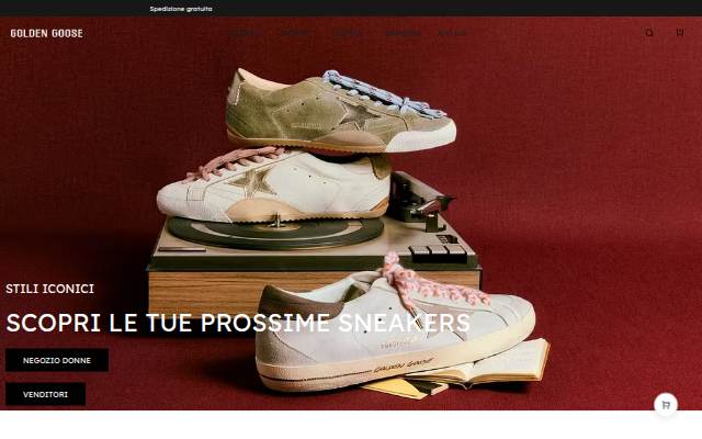 Montra da Golden Goose