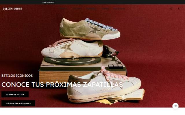 Vitrine de Golden Goose
