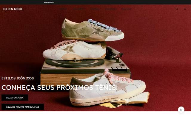 Golden Goose storefront