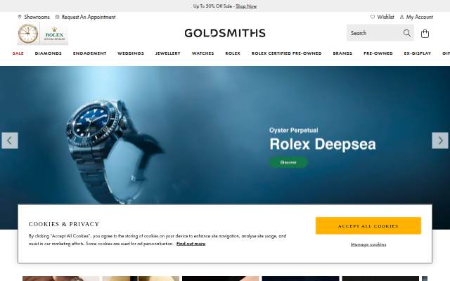 Goldsmiths storefront