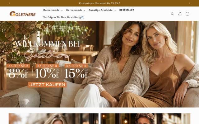 golethere storefront