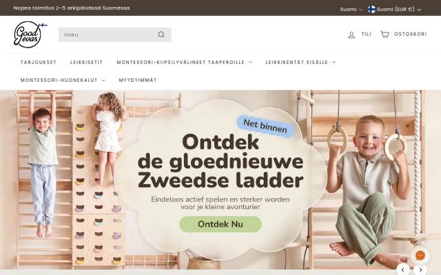 Goodevas FI storefront