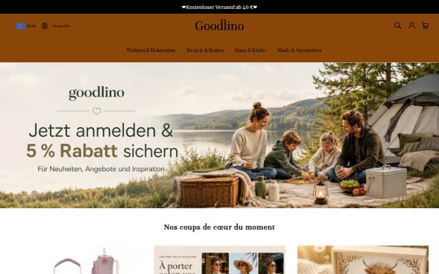 Goodlino storefront