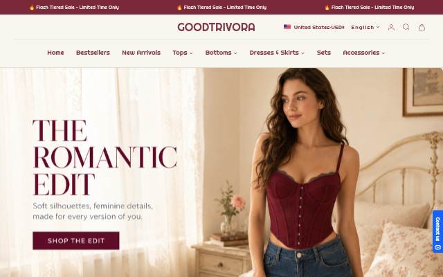 goodtrivora storefront