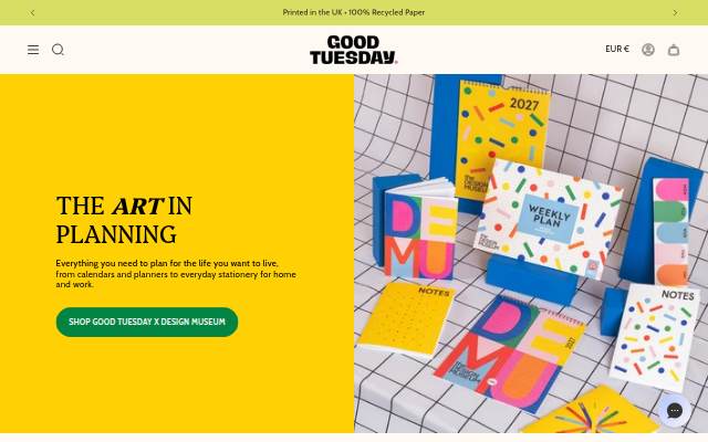 Good Tuesday storefront