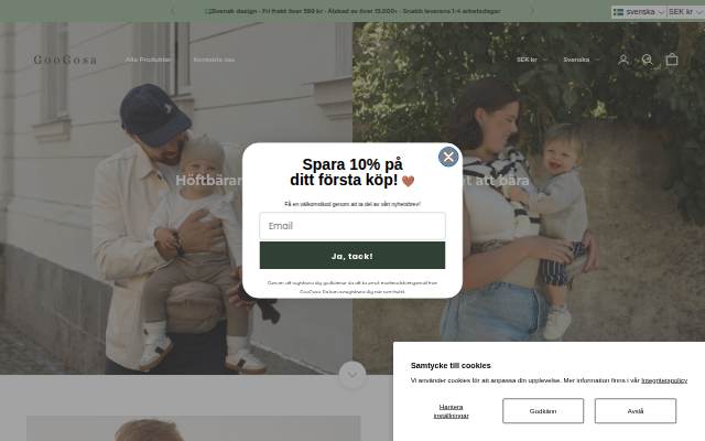 GooGosa storefront