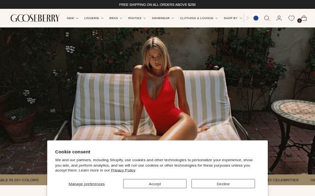 Gooseberry Intimates storefront