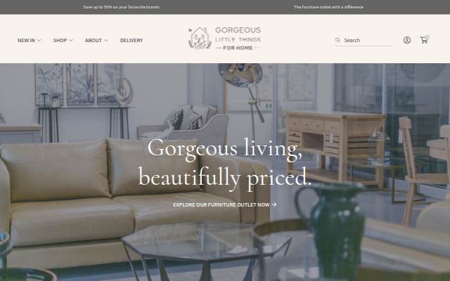 Gorgeous Little Things For Home storefront