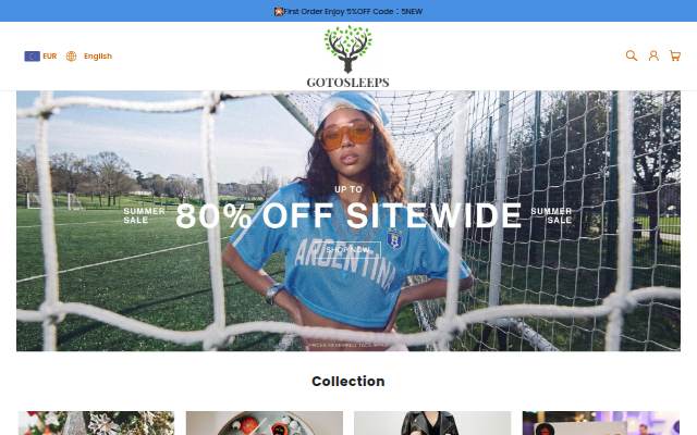 gotosleeps storefront