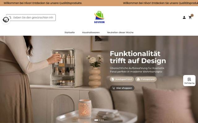 govron.com storefront