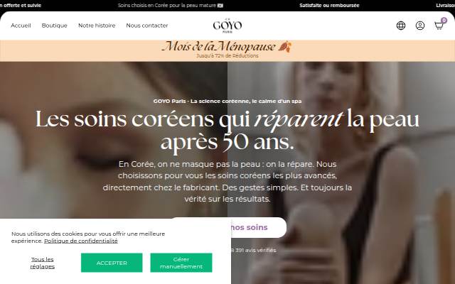 GOYO Paris storefront