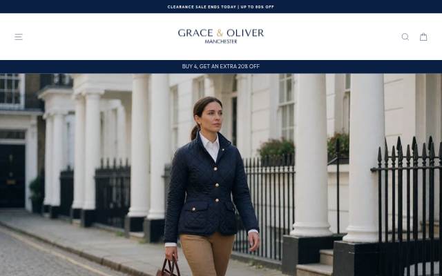 Vitrine de Grace &amp; Oliver
