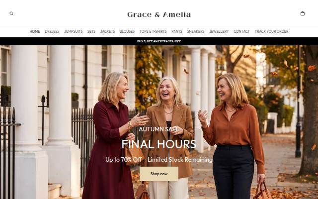 Montra da Grace &amp; Amelia
