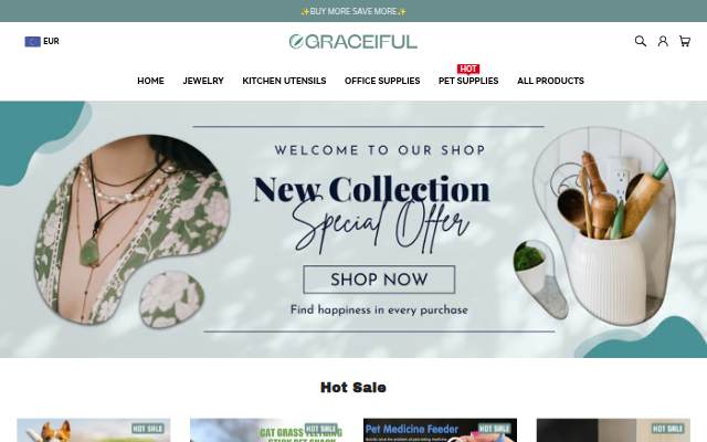 GRACEIFUL storefront