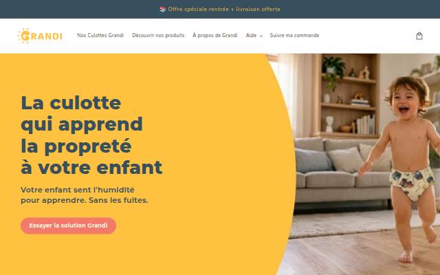 Grandi Kids storefront