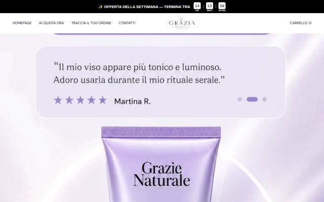 Grazia Naturale storefront