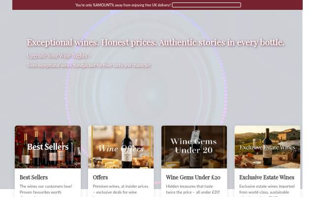 Montra da Great Wines Direct
