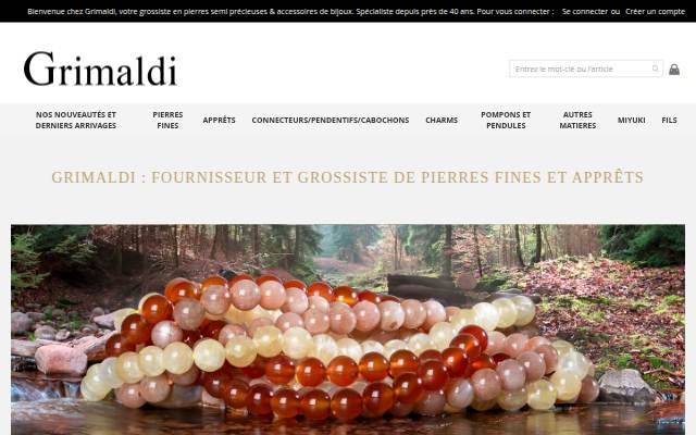 Grossiste en perles et pierre semi précieuse storefront