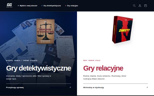 Grobla Games storefront