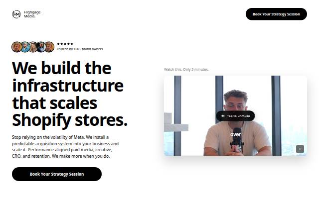 Highgage Media storefront