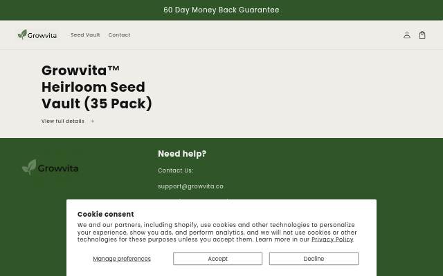 Montra da Growvita