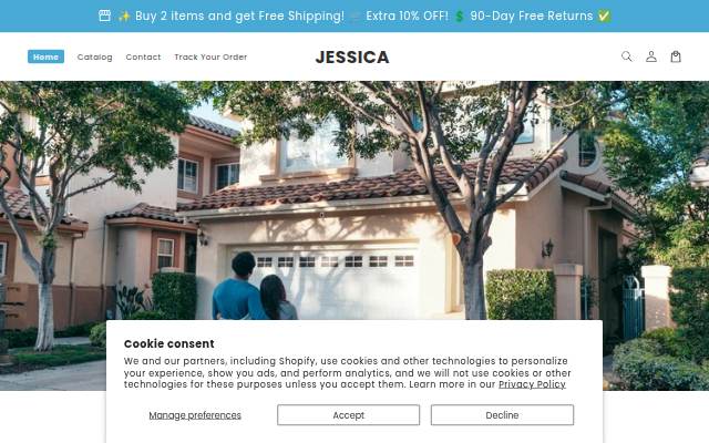 JESSICA storefront