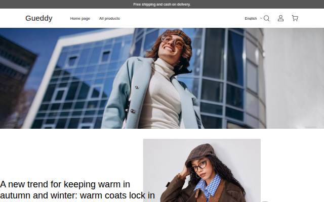 gueddy.com storefront