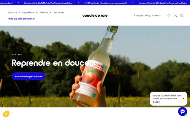 Gueule de Joie storefront