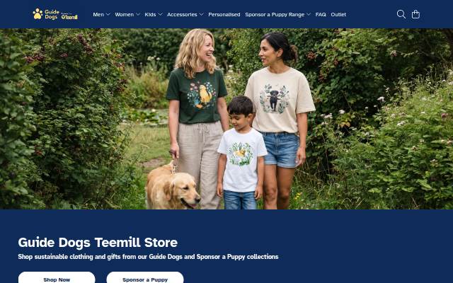 Guide Dogs Licensed storefront