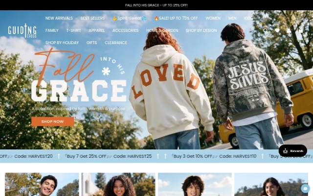 GuidingCross storefront