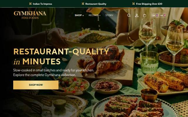 Gymkhana Fine Foods storefront