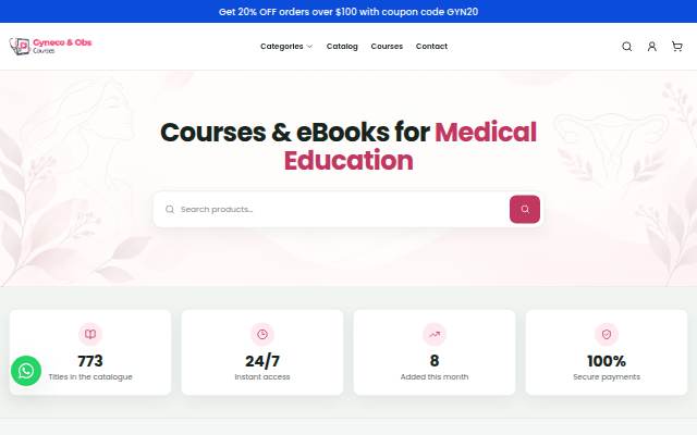 Escaparate de GyneCourses