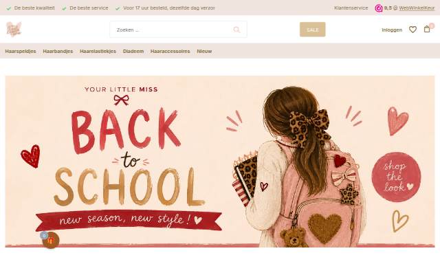 Haarspeldjes.com storefront