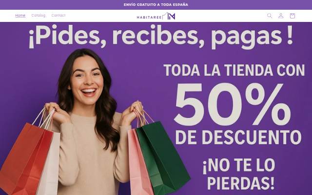 Habitareetienda storefront