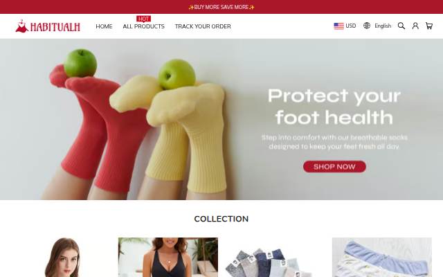 Habitualh storefront