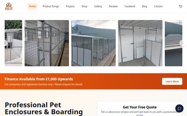 Haborn Products storefront