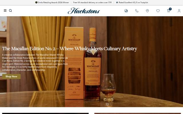 Hackstons storefront