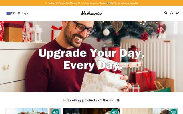 Hadconceive storefront