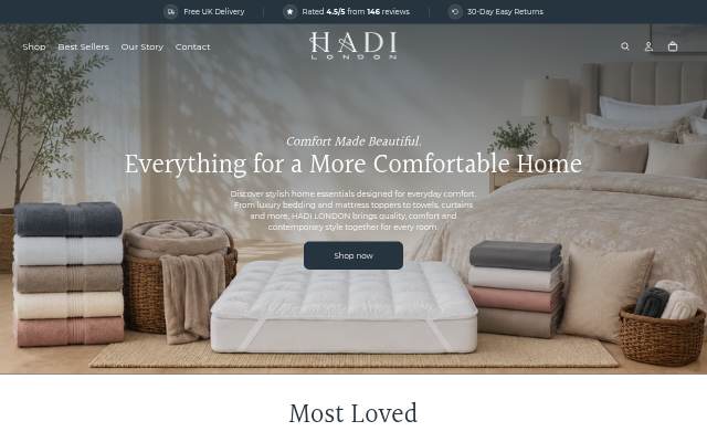 Hadi London storefront