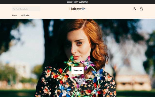 Hairavelle storefront